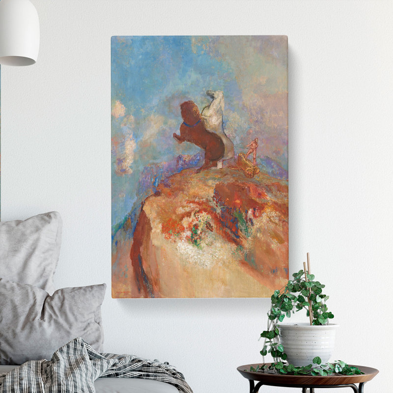 Apollo by Odilon Redon - Wrapped Canvas Painting, 60cm H x 40cm W x 3cm D