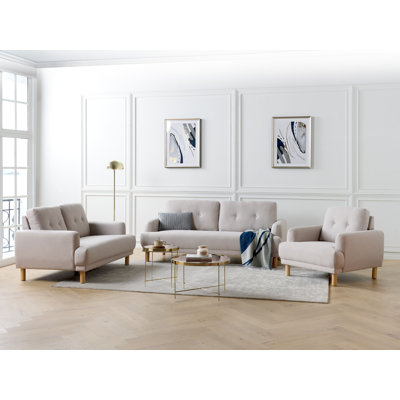 Rinna 3 - Piece Living Room Set