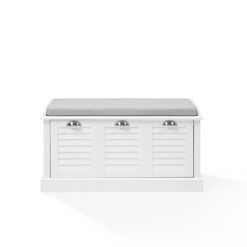 Priya Polyester Blend Upholstered Storage Bench