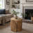 HOMCOM Tree Stump Stool
