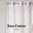 Juicy Couture Scallop Diamond Sheer Window Curtains