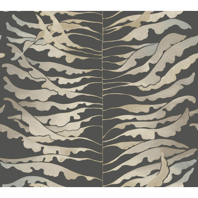 Leaf Column Wallpaper