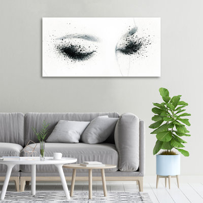 Makeup - Wrapped Canvas Print
