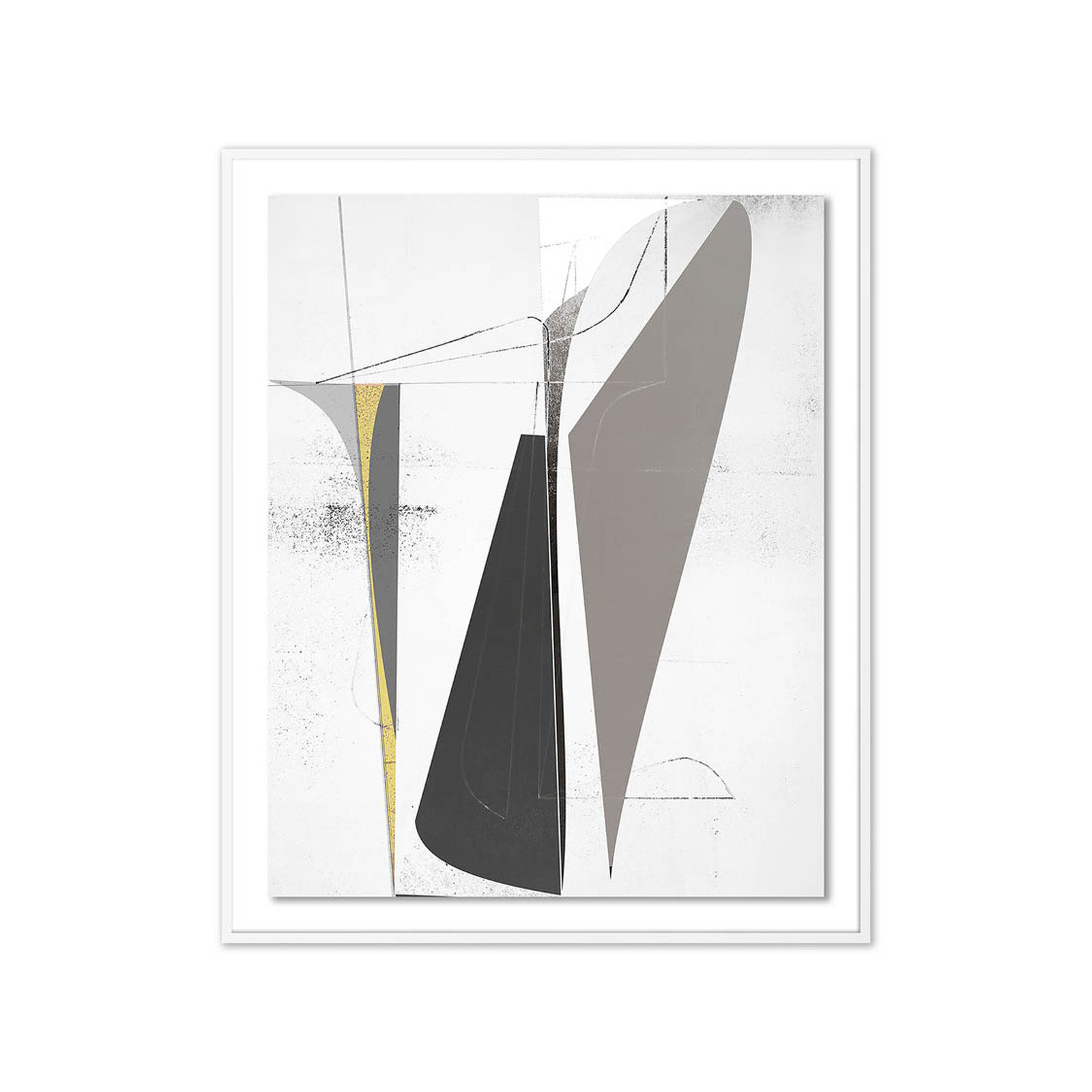 Ando by Bangbouh Studio, 60" H x 49" W x 2.5" D, White