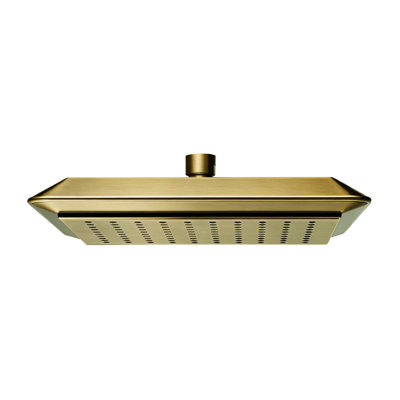 Kingston Brass Shower Scape 9-5/8-Inch Square Rainfall ABS Shower Head