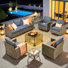 Allcot 7 - Person Patio Conversation Sets with Cushions