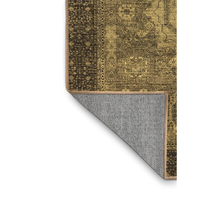 Washable Oriental Indoor Rug, Rectangle 5' x 8'
