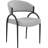 17.72'' H Upholstered Metal Armchair-360663297-360663296