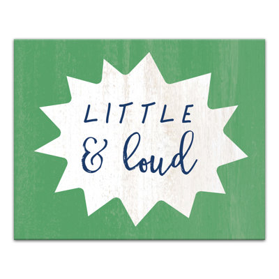 «Bryant Little and Loud», art sur toile