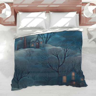 Couette d'édredon d'hiver