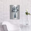 Art mural en métal «Luxe Blue Botanical Sketches 6» par Anne Tavoletti-1080970403