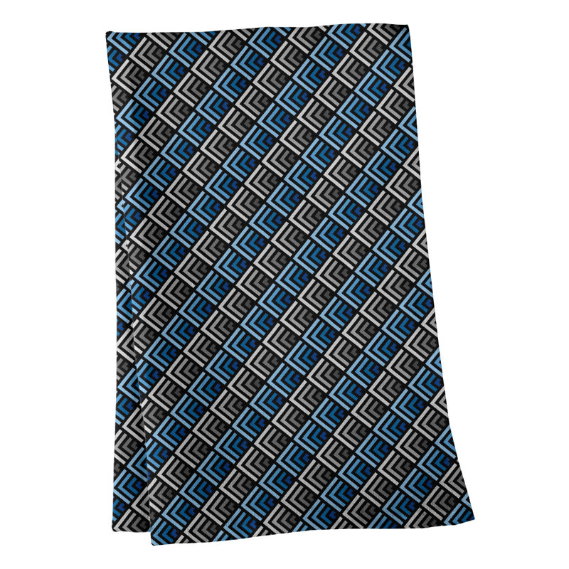 Mcguinness Tea Towel Kitchen Towel, Cotton Twill, Blue/Coin