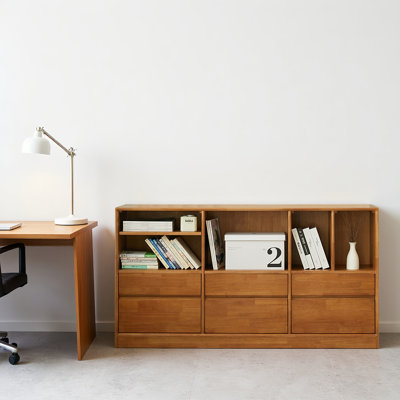Vella Solid Wood Multi-Drawer Storage Cabinet