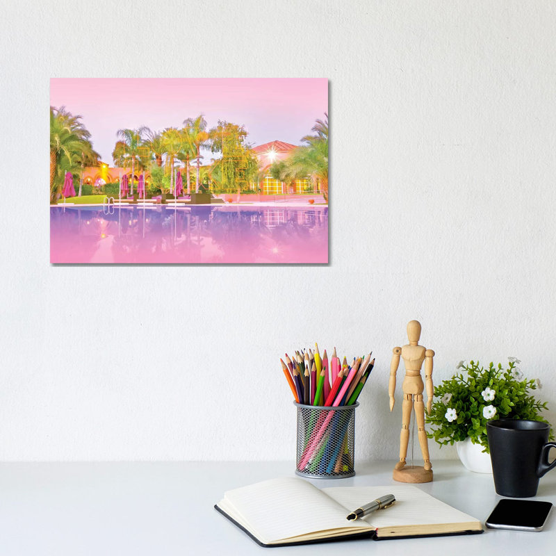 Sunset And Dreams by Beli - Wrapped Canvas Print, 20.32 cm H x 30.48 cm W