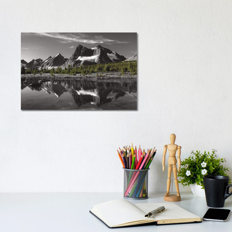 Amethyst Lake Reflection by Alan Majchrowicz - Wrapped Canvas Print, 20.32 cm H x 30.48 cm W
