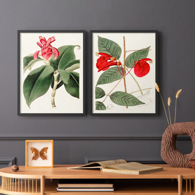 Impression encadrée FloraOf TheTropicsI-Premium - prête à être accrochée - aucun clou requis - aucun clou requis