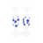 Bleu / Transparent