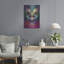«Fantasy Owls 3» par Romantz Art, art mural en métal-1041574011