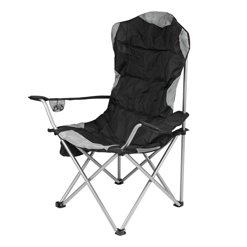 Botakoz Folding Camping Chair, Black