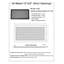Ouverture de conduit 12 po x 24 po AIR RETOUR | Couvercle de conduit lourd en aluminium coulé (14 po x 26 po au total) | Thermolaqué-81354535-81354534