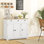 Armoire d'appoint fonctionnelle et élégante avec tiroirs pour une organisation efficace de la maison et une amélioration esthétique