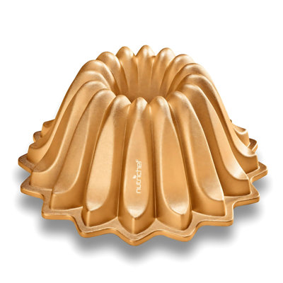 Moule à gâteau Nuthausf 9 pouces - Moule à gâteau en aluminium coulé sous pression de qualité supérieure pour la cuisson - Bords inclinés pour une cuisson uniforme