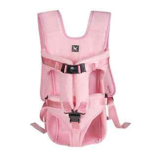 pink dog carrier travel