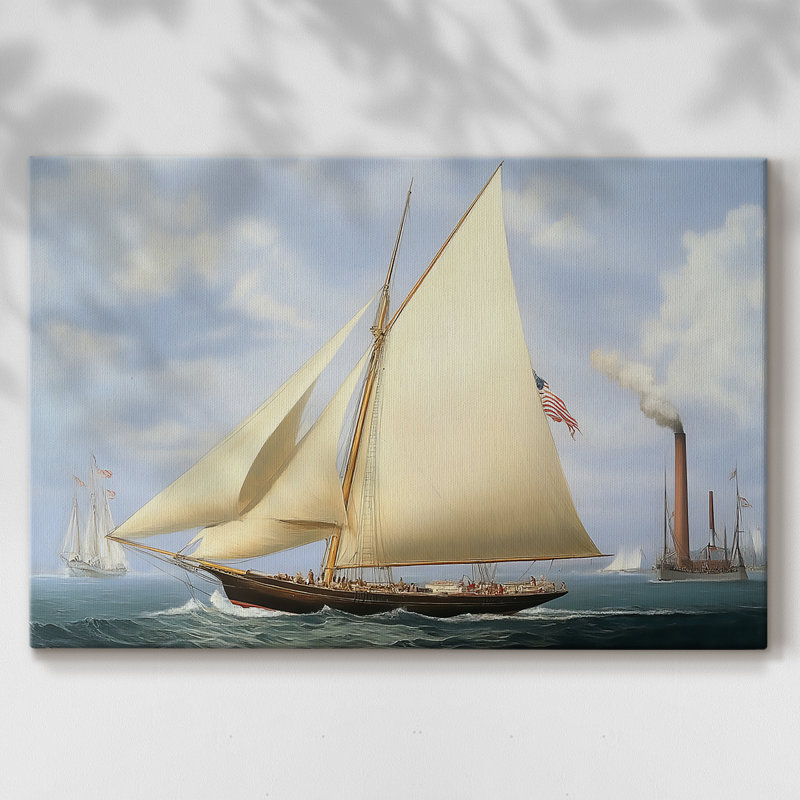 Nautical Series-Lxxxix -Galerie enveloppée Cavas, 40 x 60