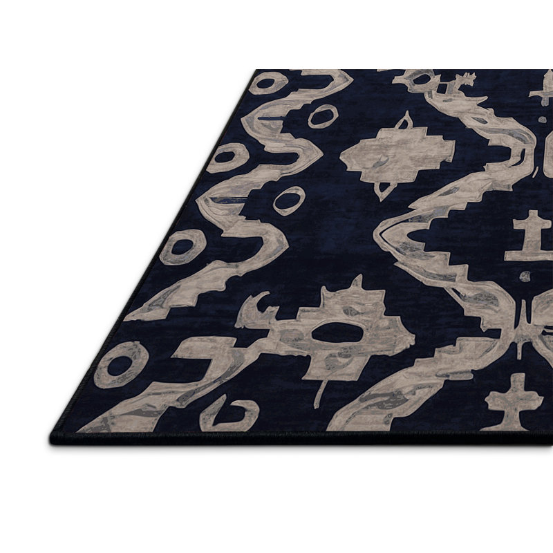 Tapis gris soyeux et moelleux, Tapis de couloir 2 pi x 5 pi