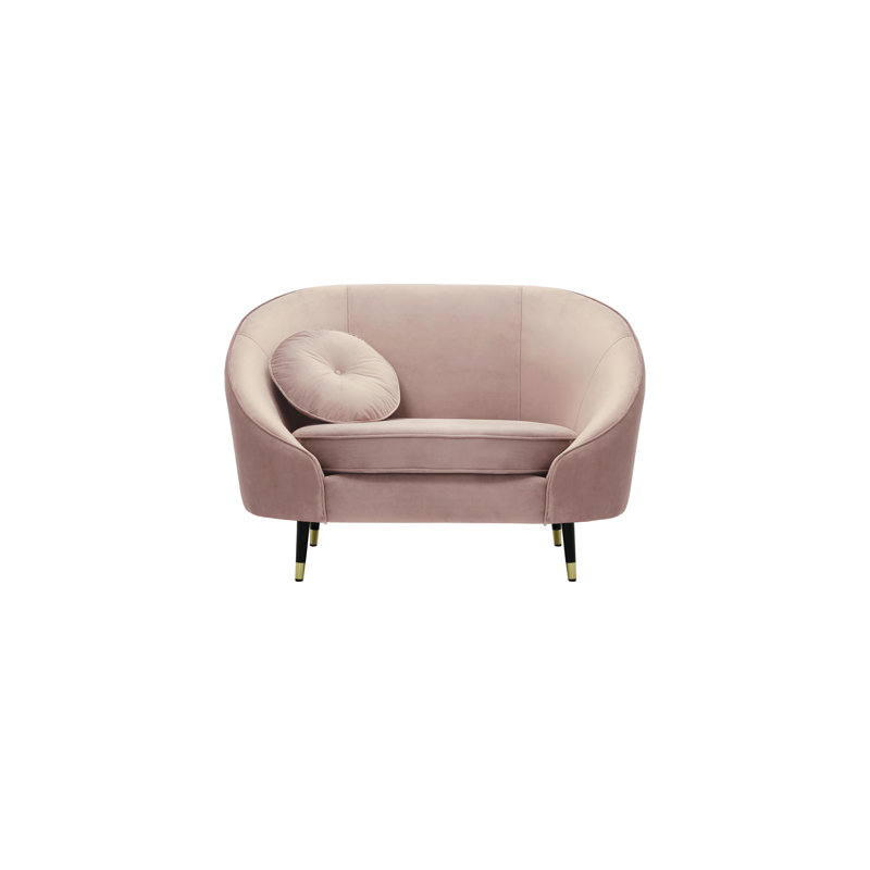 Glencoe Upholstered Armchair, Flamingo