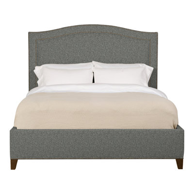 Caroline/Casey Queen Upholstered Low Profile Panel Bed