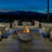 Eith 13.5" H x 30.5" W Conical Steel Outdoor Gas Propane Fire Pit Table with Lid