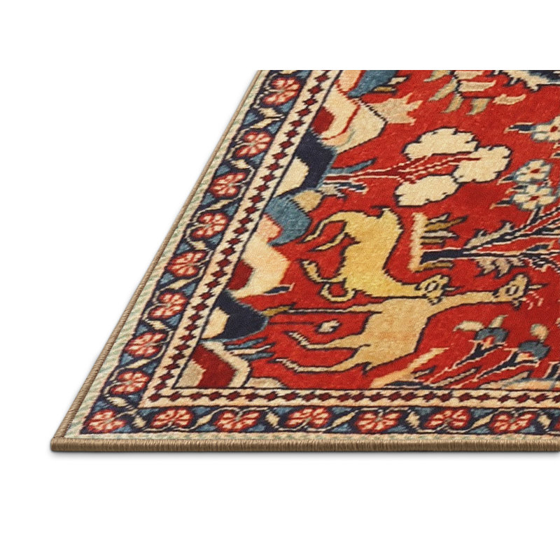 Performance Oriental Indoor Rug, Rectangle 5' x 8'
