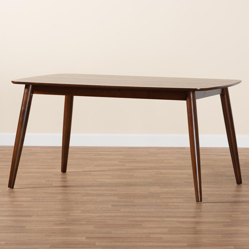 Table de salle à manger Chanlee, Noyer brun