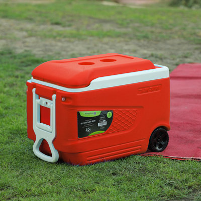 ROYALFORD Ice Cooler Box 45L Camping Picnic Container