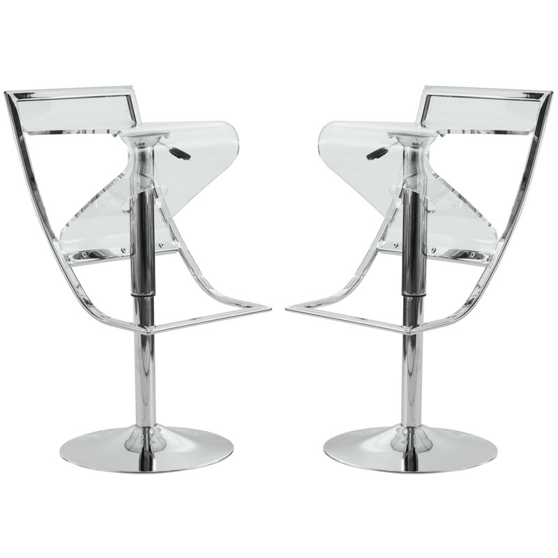 Holston Swivel Adjustable Height Counter Stool