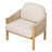 Grotta Outdoor Wood Club Chair-780080665