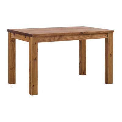 Extendable Pine Solid Wood Dining Table