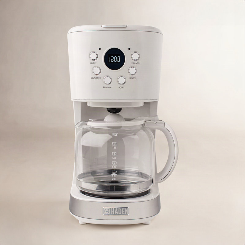 Cafetière ivoire Haden 12 tasses, Ivoire ivoire