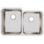 Lustertone 31.25" L x 20.5" W Double Basin Undermount Kitchen Sink