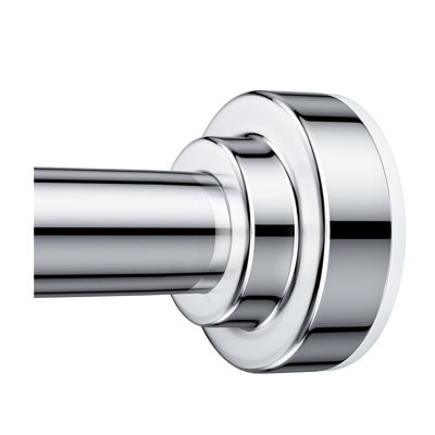 Shower Curtain Rod, 18-77.9 Inch Adjustable Spring Tension Curtain Rod, Never Rust Anti-slip Shower Curtain Rod For Bathroom, No Drilling, Never Collapse, Easy To Use, Silver