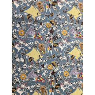 Springs Creative Nbc Fear Fest Pack Ctn Nightmare Before Christmas 100% Cotton Fabric Sold By The Yard