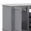 Armoire de salle de bain moderne avec 3 tiroirs-116306224
