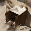 Ensemble de meuble-lavabo simple en métal l 24 po x P 20 po Lancy-1029392786