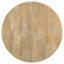 Ensemble de table de salle à manger 5 pièces Farmhouse, table de salle à manger extensible ronde en bois avec 4 chaises rembourrées-586749009