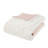 3 PCS Colorblock Clip Jacquard Comforter Set