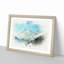 Mount Everest in Tibet and Nepal in Abstract - Picture Frame Graphic Art Print-55725330-55725331
