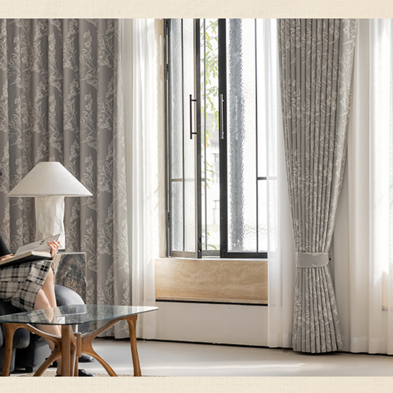 Rideaux pour salon 2 panneaux de rideau de fenêtre, L 39 po x L 106 po