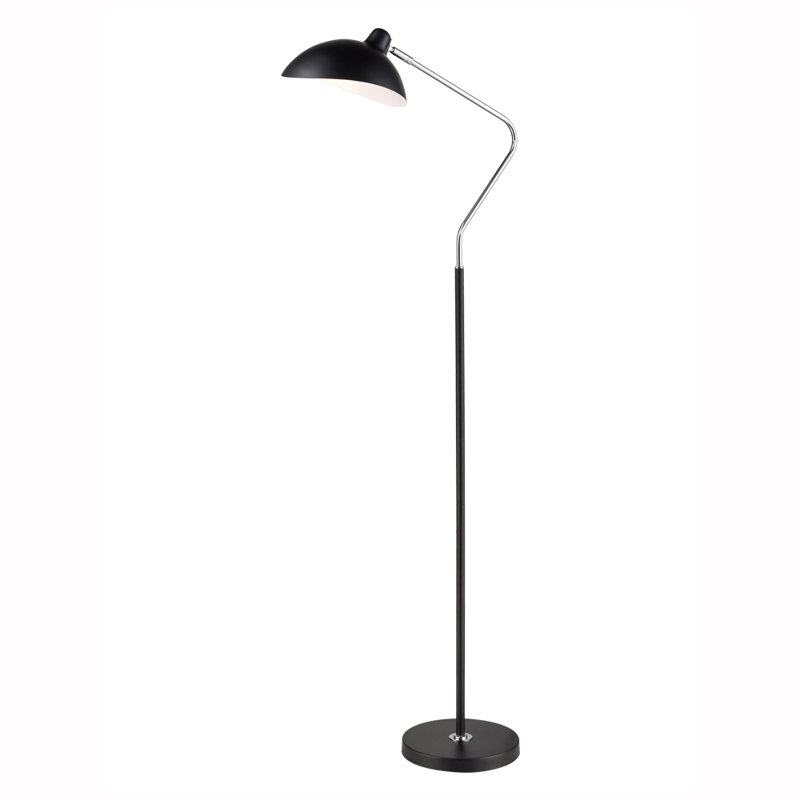Neptune Black / Silver 1 Light Table Lamp