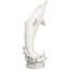 Statue de dauphin tropical sautant